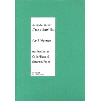 Jazzduette für 2 Violinen (Violoncello/