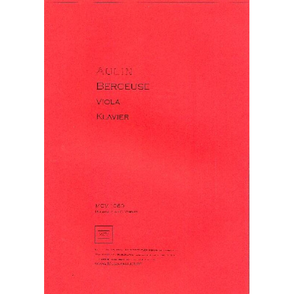 Berceuse für Viola und Klavier