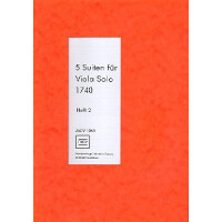 5 Suiten von 1740 Band 2 (Nr.4-5) für Viola