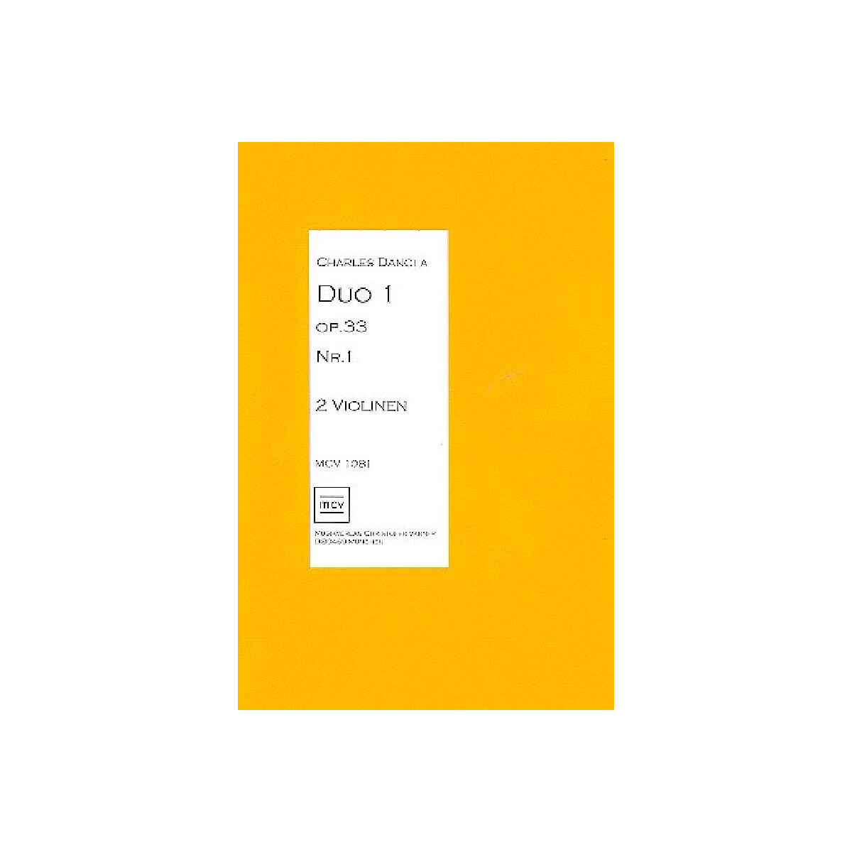Duo op.33,1 für 2 Violinen box