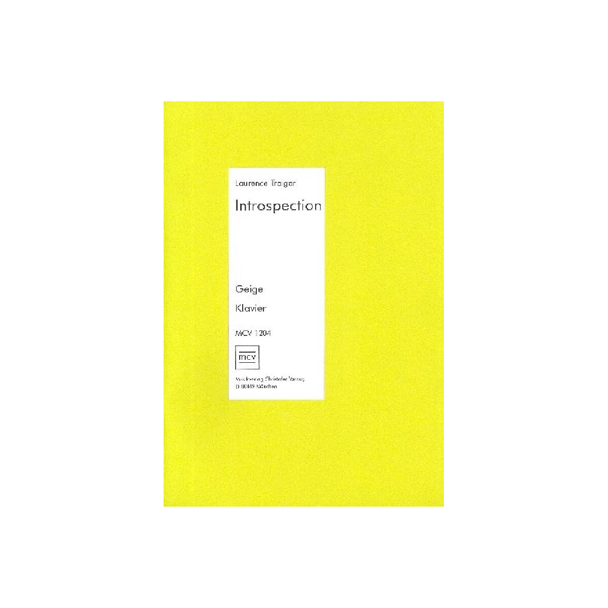 Introspection für Violine und Klavi box