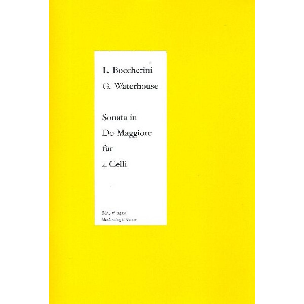 Sonate D-Dur für 4 Violoncelli