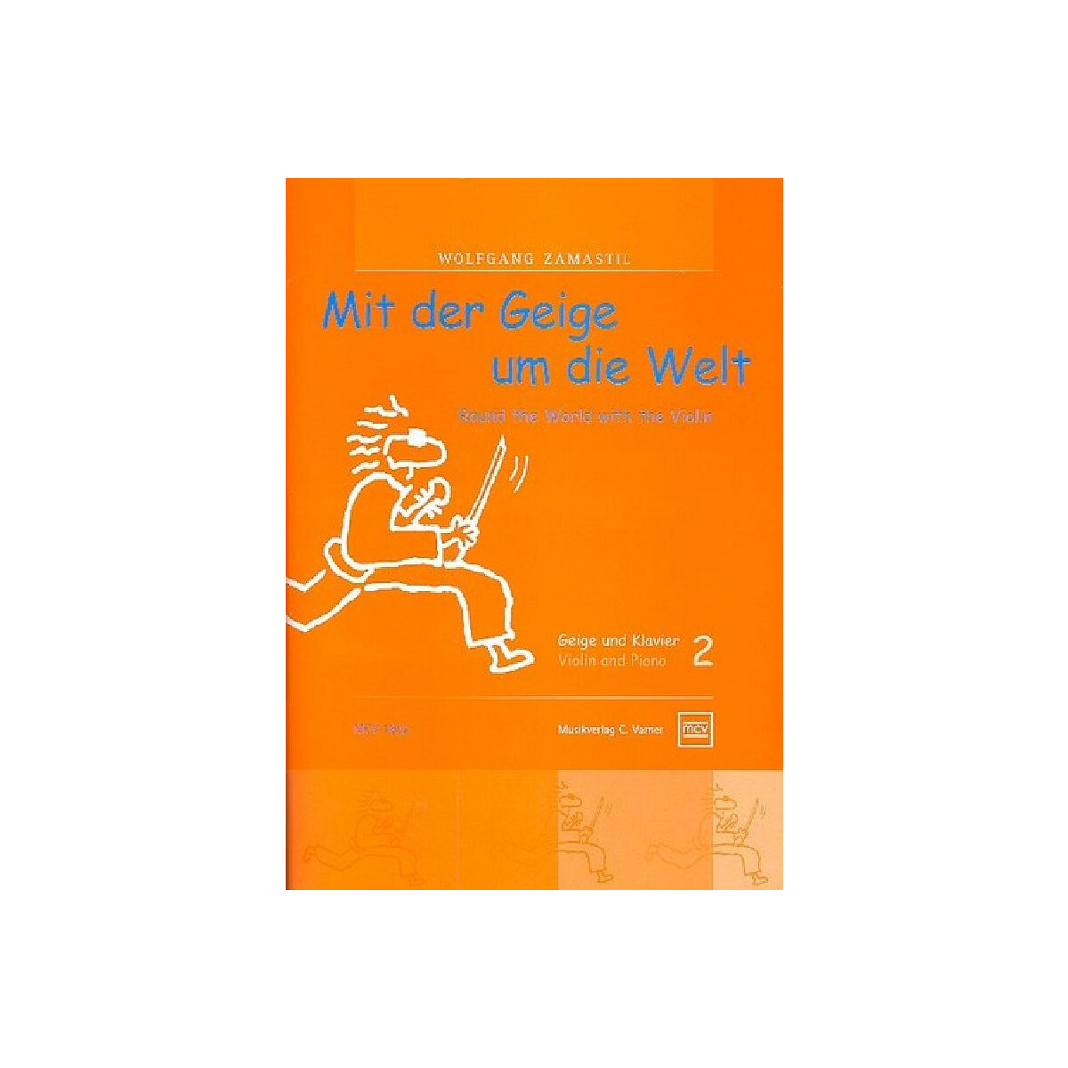 Mit der Geige um die Welt box