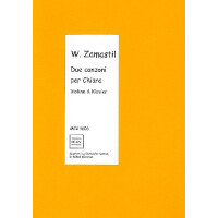 Due canzoni per Chiara für Violine und