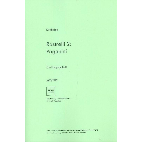 Rastrelli Nr.2 für 4 Violoncelli
