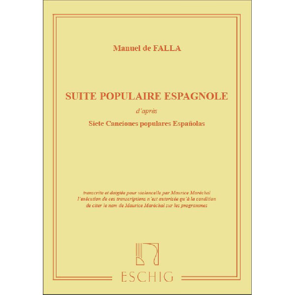 Suite populaire espagnole