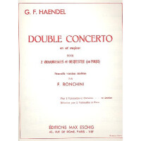Double concerto ut majeur pour 2 violon-