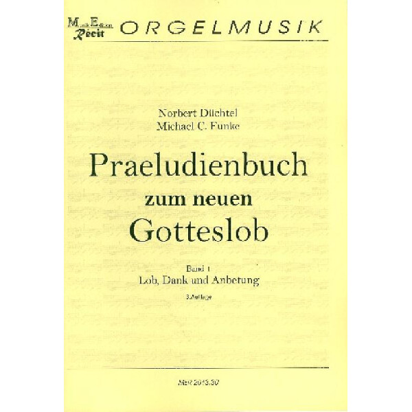 Präludienbuch zum neuen Gotteslob Band 1 -