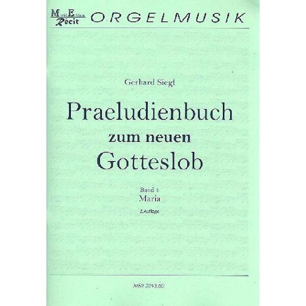 Präludienbuch zum neuen Gotteslob Band 4