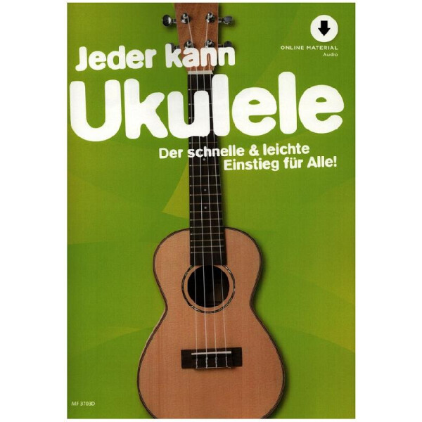 Jeder kann Ukulele (+Online Audio)