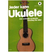 Jeder kann Ukulele (+Online Audio)