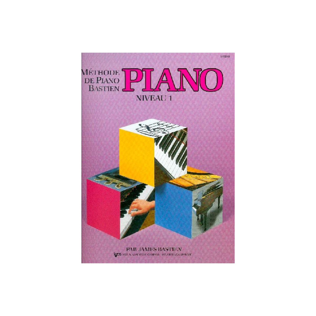 Méthode de piano Bastien - niveau box