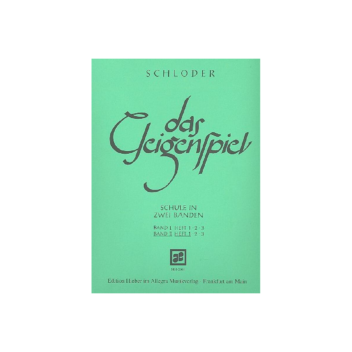 Das Geigenspiel Band 2 Teil 1