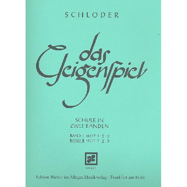 Das Geigenspiel Band 2 Teil 2