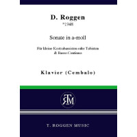 Sonate a-Moll für kleine Kontrabassisten