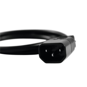 Omnitronic Kaltgeräte Verlängerung 3x0,75 90° 1,5m