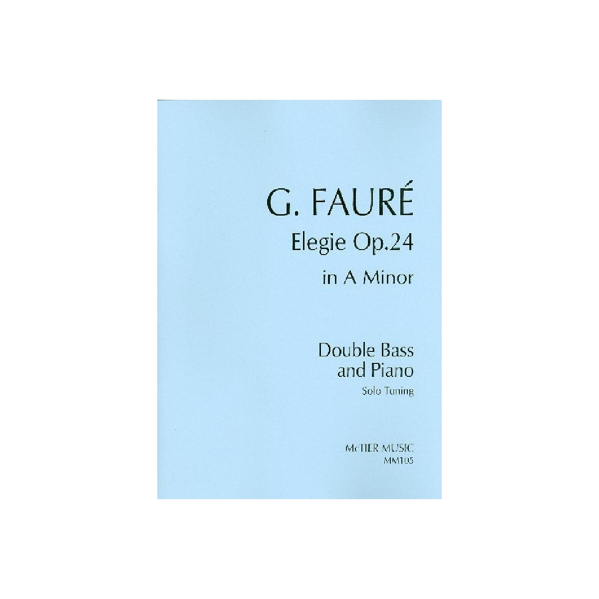 Elegie in A Minor (Solo Tuning)