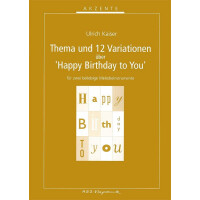 Thema und 12 Variationen über Happy Birthday to you