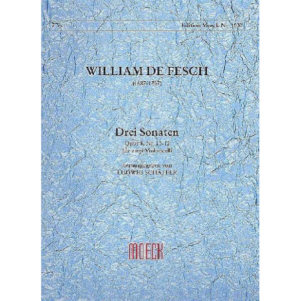 3 Sonaten op.8,10-12