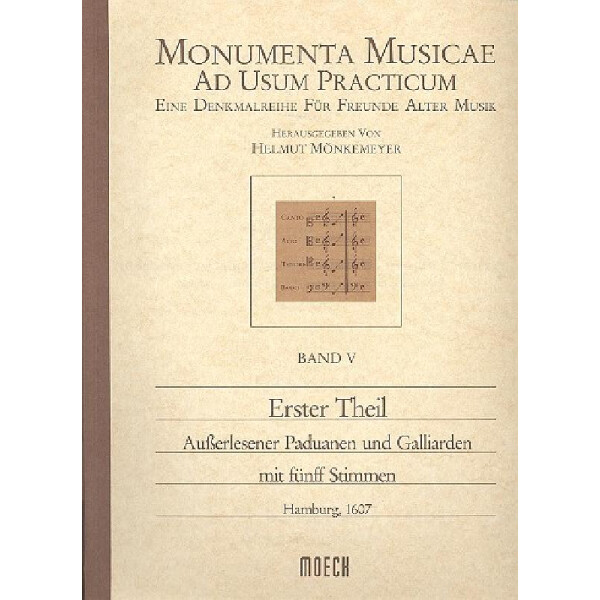 Erster Theil ausserlesener Paduanen