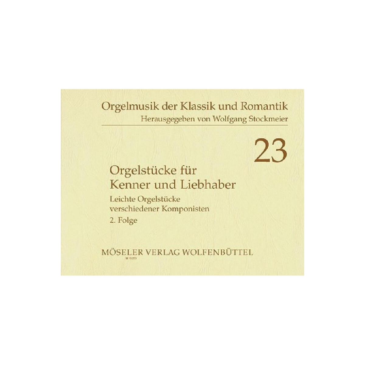 Orgelstücke für Kenner und Lie box