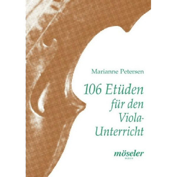 106 Etüden für den Violaunterricht