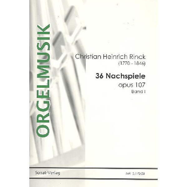 36 Nachspiele op.107 Band 1