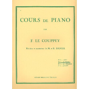 Cours de piano vol.2 Alphabet