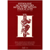 Anthologie de Musique de 16e, 17e