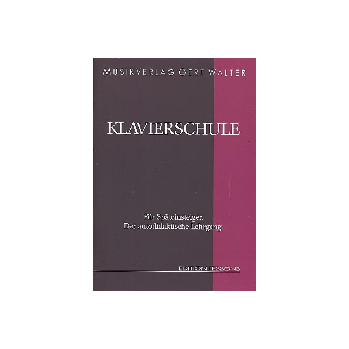 Klavierschule für Späteinsteiger