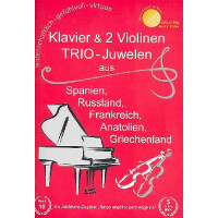 Trio-Juwelen für 2 Violinen und Klavier
