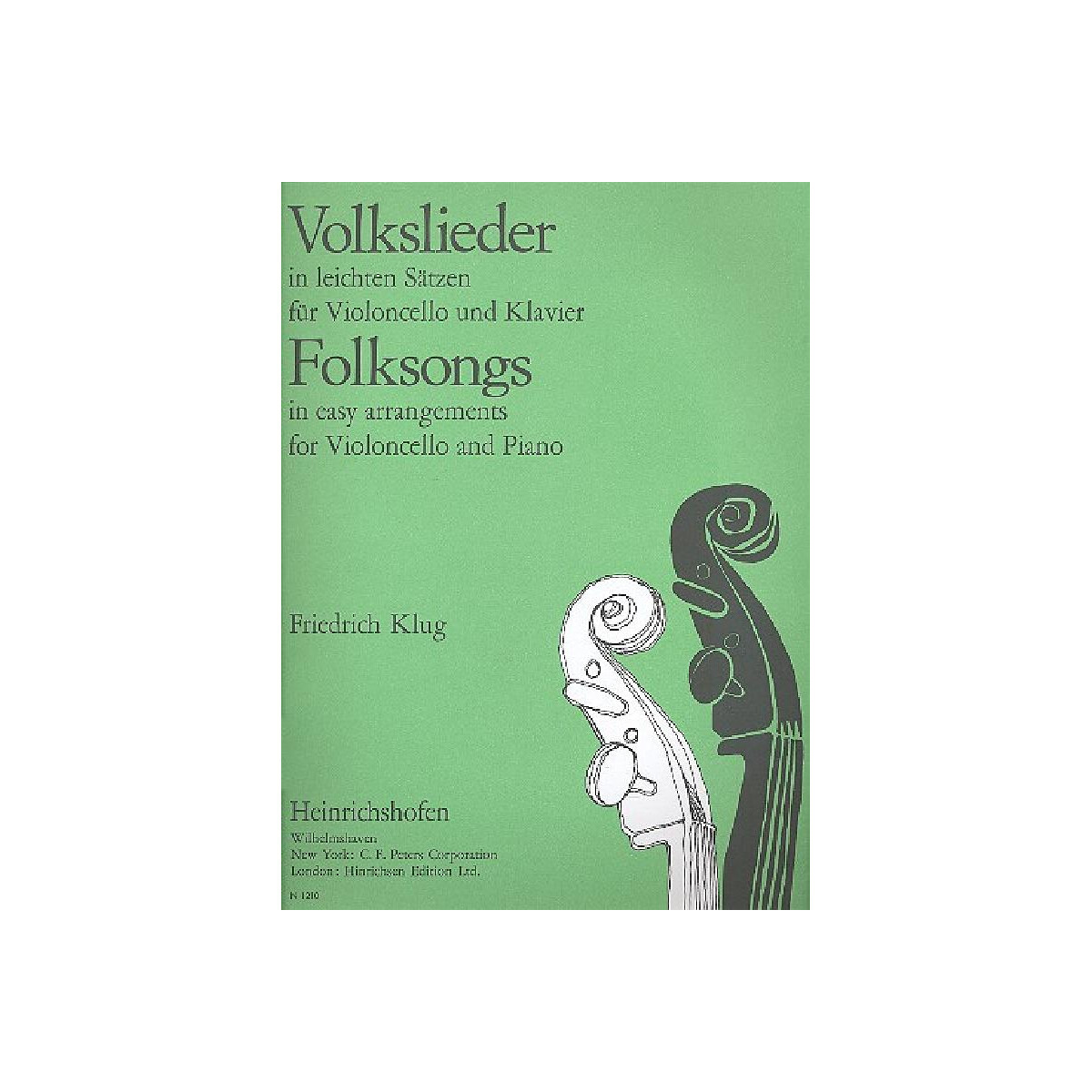 Volkslieder in leichten Sätzen box