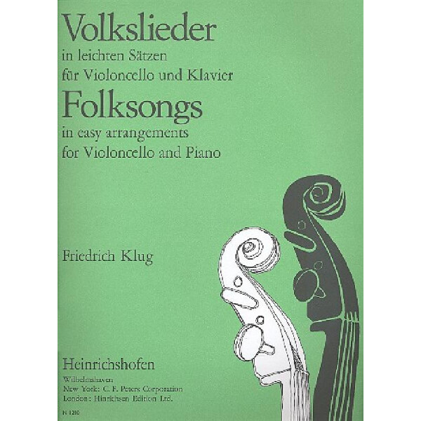 Volkslieder in leichten Sätzen