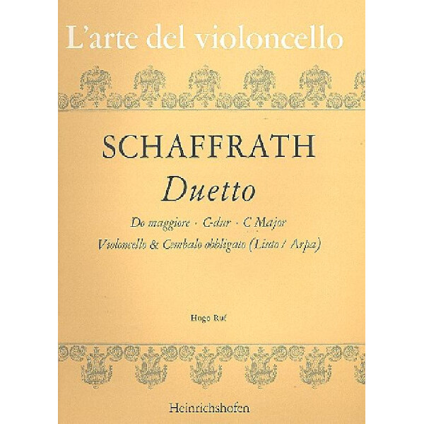 Duett C-Dur für Violoncello