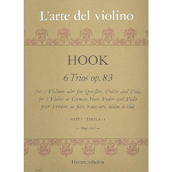 6 Trios op.83 Band 1 (Nr.1-3)