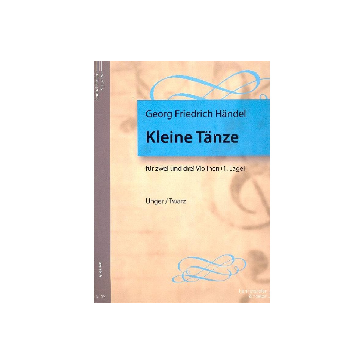 Kleine Tänze für 2-3 Violinen box