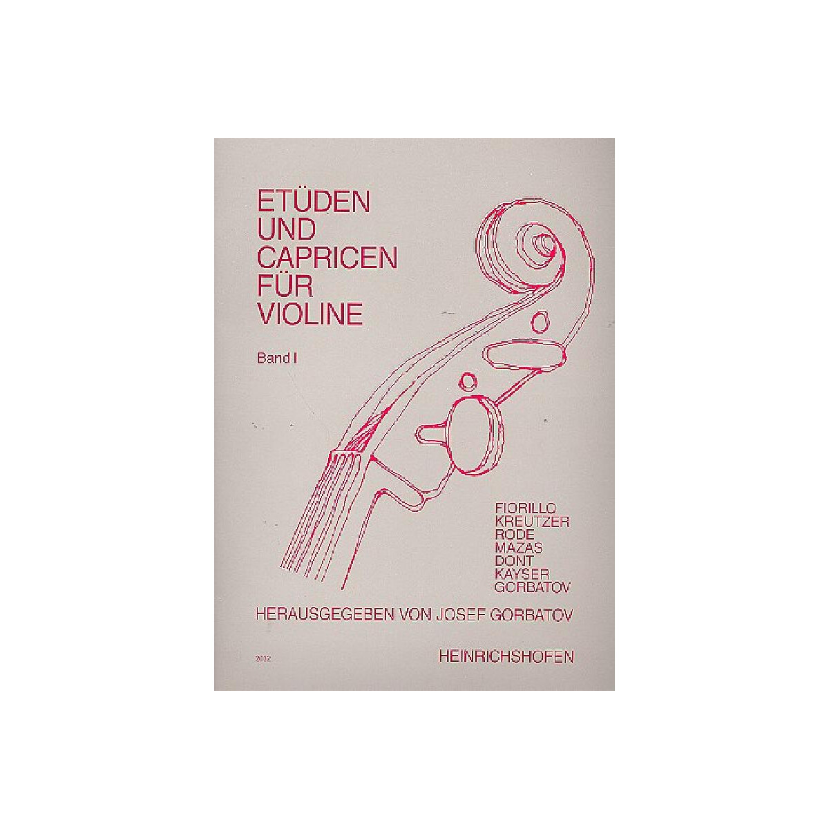 Etüden und Capricen Band 1 box
