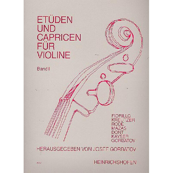 Etüden und Capricen Band 1