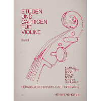 Etüden und Capricen Band 1