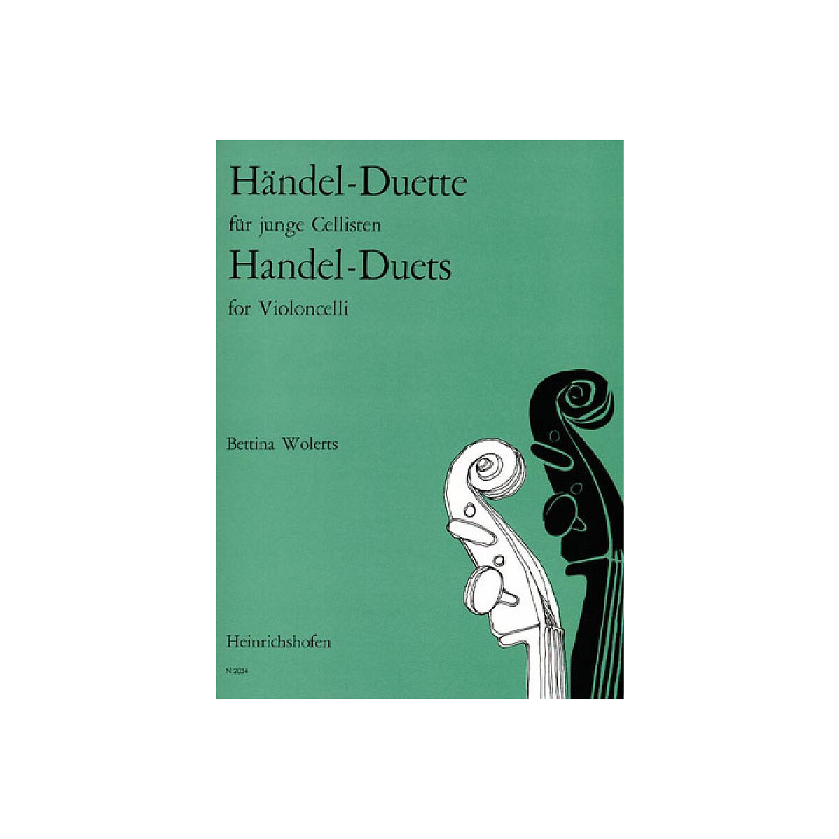 Händel-Duette für junge Cellis box