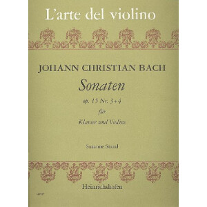 Sonaten op.15,3-4 für Violine