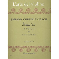 Sonaten op.15,3-4 für Violine