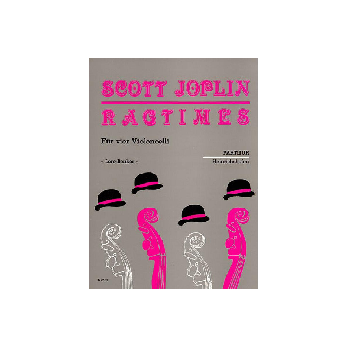 Ragtimes für 4 Violoncelli box