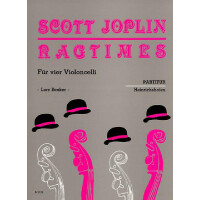 Ragtimes für 4 Violoncelli