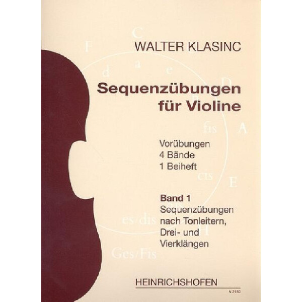 Sequenzübungen Violine Band 1