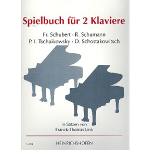 Spielbuch f&uuml;r 2 Klaviere