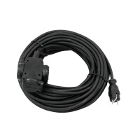 Psso Schutzkontakt Kupplung 3-fach sw