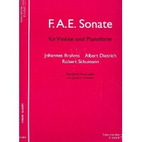 F.A.E. Sonate für Violine und