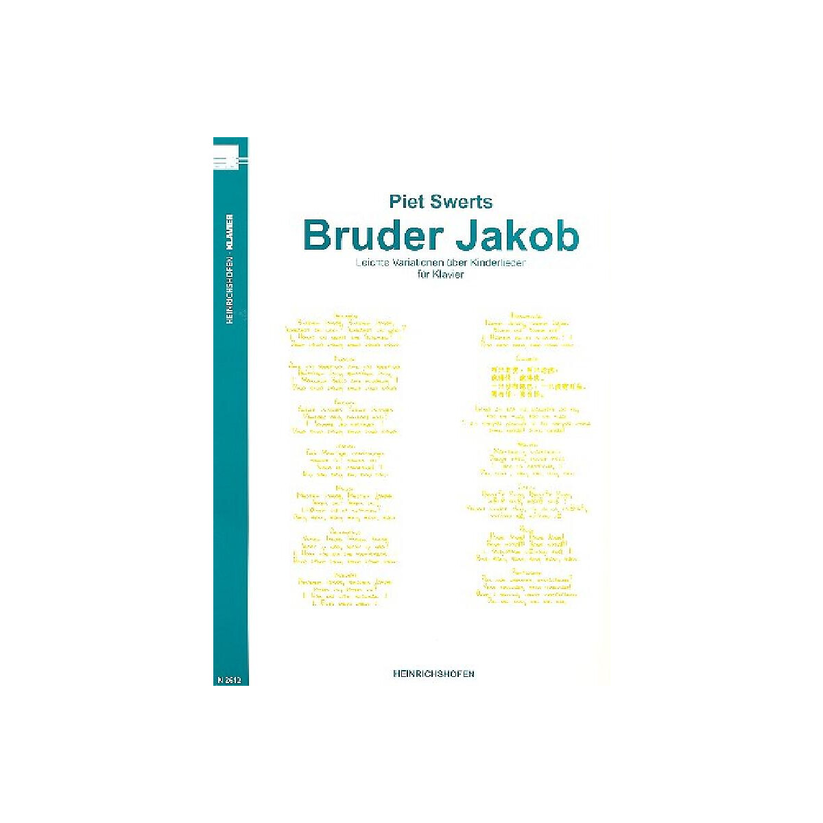 Leichte Variationen über Kinderlied box