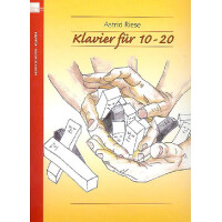 Klavier für 10 - 20 für Klavier zu 4 Händen